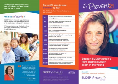Prevent21 leaflet